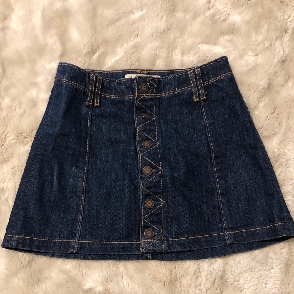 Denim skirt